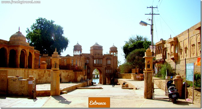 Entrance of Gadisar Lake