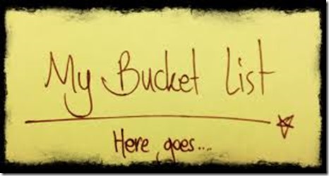 Bucket list