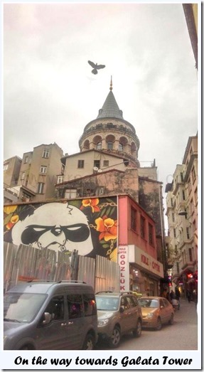 On the way to Galata Tower